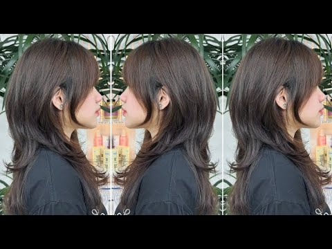 Long Wolf & Hush Cut | Beautiful Long Layered Haircut Full Tutorial Steps & Layers Techniques