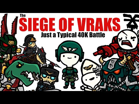 Siege of Vraks Explained QUICK: The most ICONIC 40k Battle | Warhammer 40000 Lore