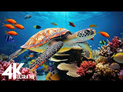 [NEW] 11HR Stunning 4K Underwater Footage-Rare & Colorful Sea Life Video, Sleep Meditation Music #6