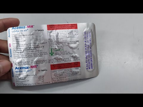 Acemiz MR tablets use // Painkiller medicine 💊