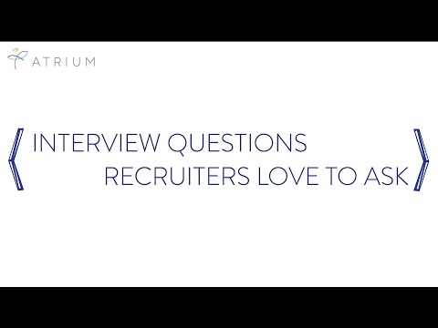 Interview Questions Recruiters Love to Ask