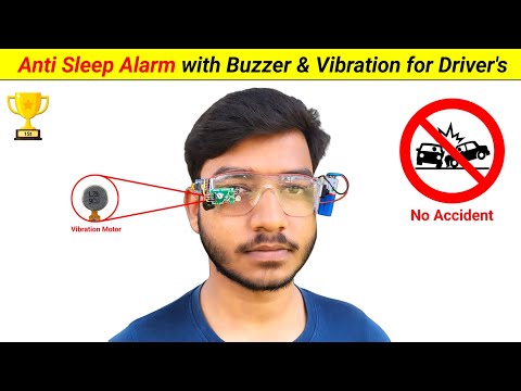 Inspire Award Project | Anti Sleep Alarm for Drivers with Vibration Motor | Science Project 2024