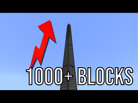 How to get 1000+ Block Build Height in Minecraft Bedrock