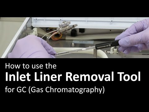 How to Use the Inlet Liner Removal Tool (for GC)