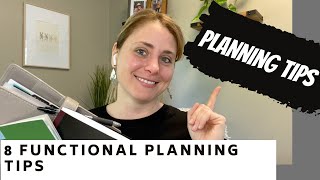 8 Functional Work Planning Tips | Work Functional Planning | PlantheGrind