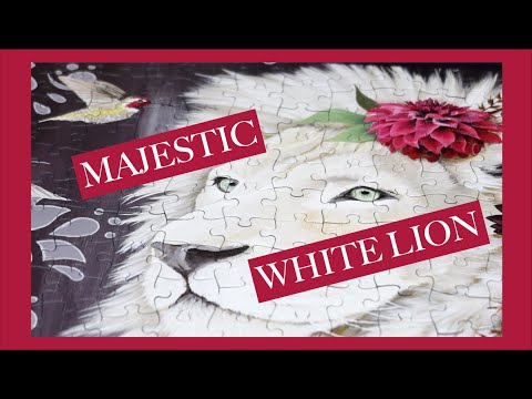 Final Wild Art Series Jigsaw Puzzle - White Lion from Holdson