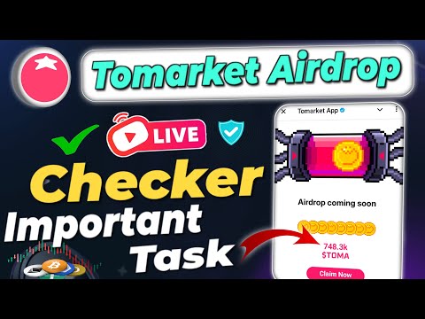 Tomarket airdrop checker live | Tomarket airdrop listing | Tomarket airdrop eligibility check