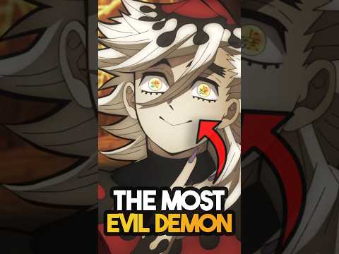 The Most Evil Demon In Demon Slayer I Demon Slayer Facts #16 #anime #demonslayer #kimetsunoyaiba