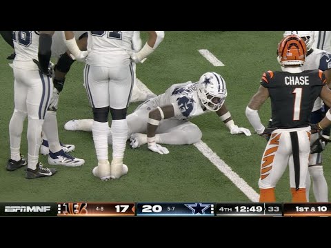 DeMarvion Overshown Torn ACL, PCL, and MCL | 2024 Bengals vs Cowboys