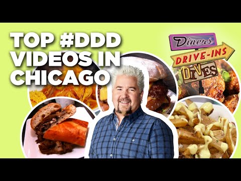 Top #DDD Videos in Chicago with Guy Fieri | Diners, Drive-Ins, and Dives | Food Network