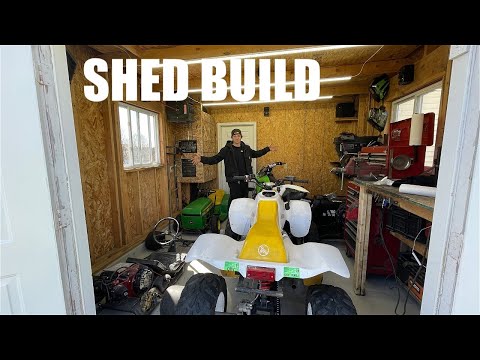 12 x 12 Shed Upgrades