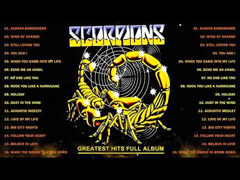 Best of Scorpions Songs With Lyrics ⭐ Top 20 Song Scorpions Full Album