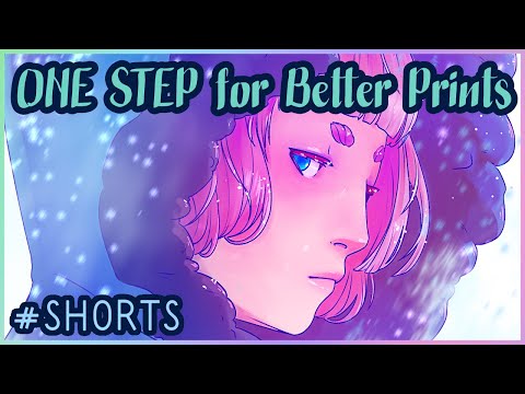 This ONE STEP will Improve Your Art Prints ✦ Do This Before You Print Your Artwork