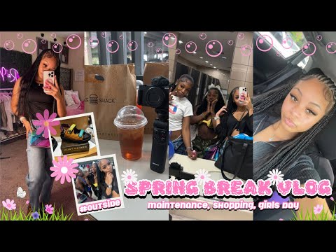 SPRING GLOW UP MAINTENANCE VLOG ✰ I hair, girl’s date, party, shopping, ULAHAIR || Ra’Mariah Alexia