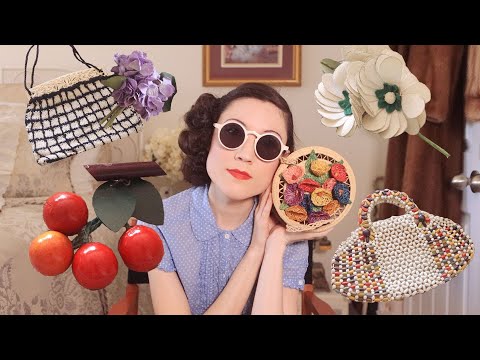 MUST HAVE Summer Accessories !  Vintage 1930s + 1940s | Carolina Pinglo