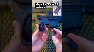 Magpul vs B5 systems #magpul #guns #grips #ar15 #556 #shorts #m16 #gun #gunreview