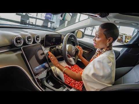 Elana Afrika Behind the Wheel: Experiencing the New Mercedes-Benz C-Class