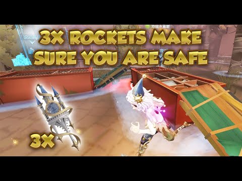 3x Rockets Make Sure You Are Safe | Identity V|第五人格 | 제5인격 | Weeping Clown