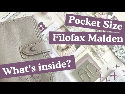 🎁 GIVEAWAY! Spring Theme Pocket Filofax Malden - Ring Planner Chat