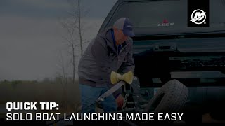 Quick Tip: Solo Boat Launching Made Easy