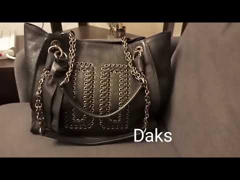 Daks black Shoulder bag, my bag video #26 | Nalyn's Journey and Collections