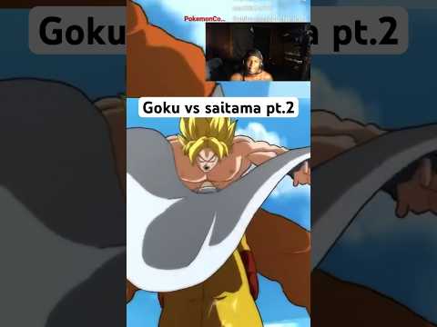 He really doing my boy goku dirty🫣😐 #anime #dragonball #goku #saitama #shortsfeed #viralvideo