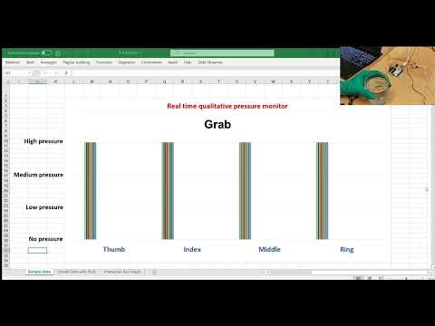 Beaker grab - qualitative pressure change while grabbing a filled beaker