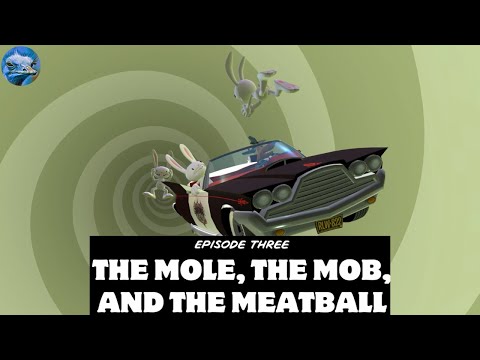 Sam & Max Remastered S1 Ep3 The Mole The Mob & The Meatball 🍿 Movie Edit Playthrough