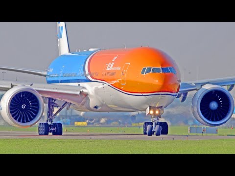 +35 Minutes HEAVY TAKE OFFS | A350, 2x B747F, B777| Amsterdam Schiphol Airport Spotting