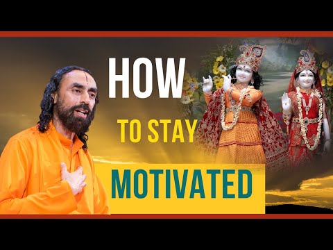 How to Stay Motivated Always l Swami Mukundananda l Radha Krishna Temple of Dallas