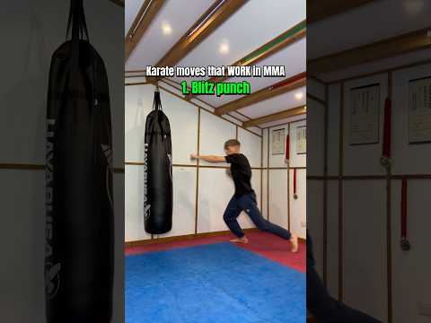 Karate moves that work in MMA