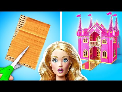 DIY Doll's House Makeover 💞 UNIQUE CARDBOARD CRAFTS 💞 Hacks & DIY Ideas by Imagine PlayWorld