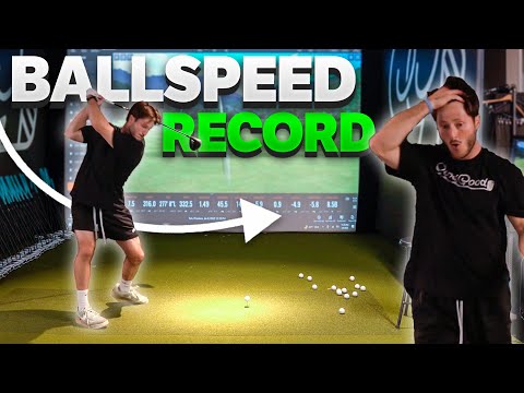 I broke my ball speed record again...