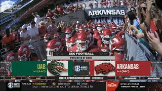 Arkansas vs. UAB 2024