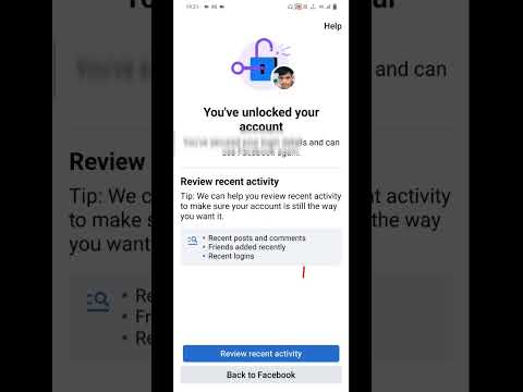 How to Facebook unlock ।। Facebook unlock ।। #shorts #facebook