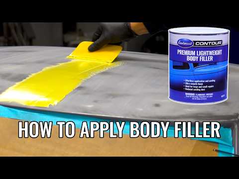 Beginners Guide: How to Apply Body Filler