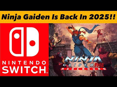 Ninja Gaiden Ragebound Gets Announced For Switch In 2025