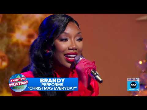 Brandy - Christmas Everyday - Best Audio - Good Morning America - December 25, 2023