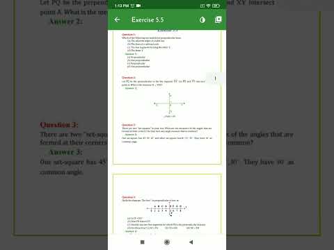 Class 6 Maths Chapter:- 5 Understanding Elementary Shapes Exercise 5.5 Solution