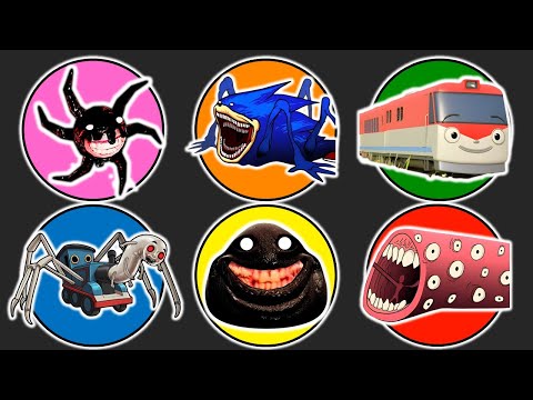 Spin Wheel Screech Roblox, Shin Sonic, Kereta Titipo, Thomas Lipan, Pou, Train Eater