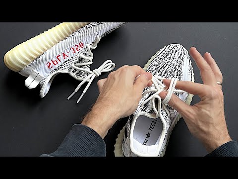 How To Lace YEEZY 350 Factory Knot (Deadstock)