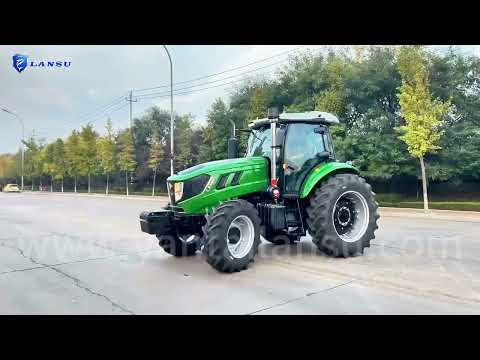 Meet the LanSu 130HP tractor, revolutionizing agriculture with its power and adaptability.