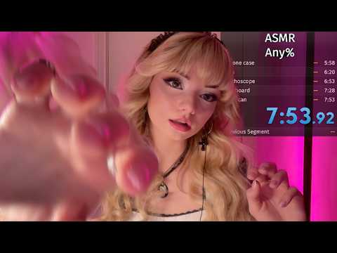 ASMR Speedrun Any% in 7:53 (very fast & aggressive)