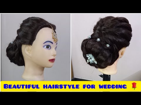 hairstyle banane ka tarika | juda banane ka tarika | how to make reception hairstyles |