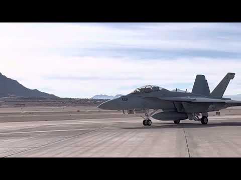 US Navy EA-18G Growler Demo Aviation Nation 2022