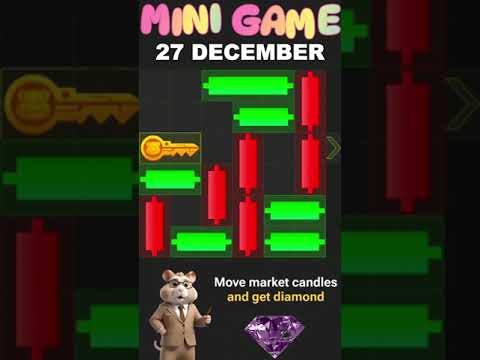 Hamster Kombat New Season Mini Game Solution 27 December 2024