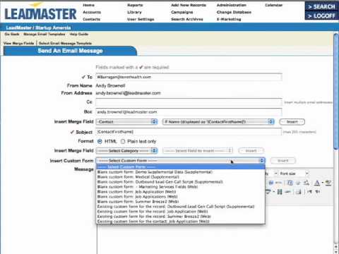 8-Creating LeadMaster Custom Forms.wmv