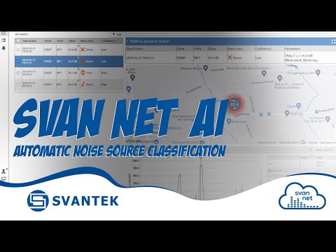 SvanNET Automatic Monitoring Services - SVANTEK - SvanNET AI