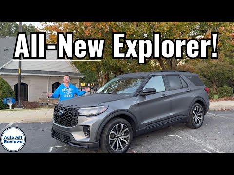 *All-New* 2025 Ford Explorer Review & Drive - It Can Drive Itself!