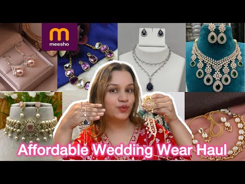 Meesho Jewellery Haul|Meesho Wedding Special Jewellery Haul|Meesho Jewellery|Huge Meesho Haul#meesho